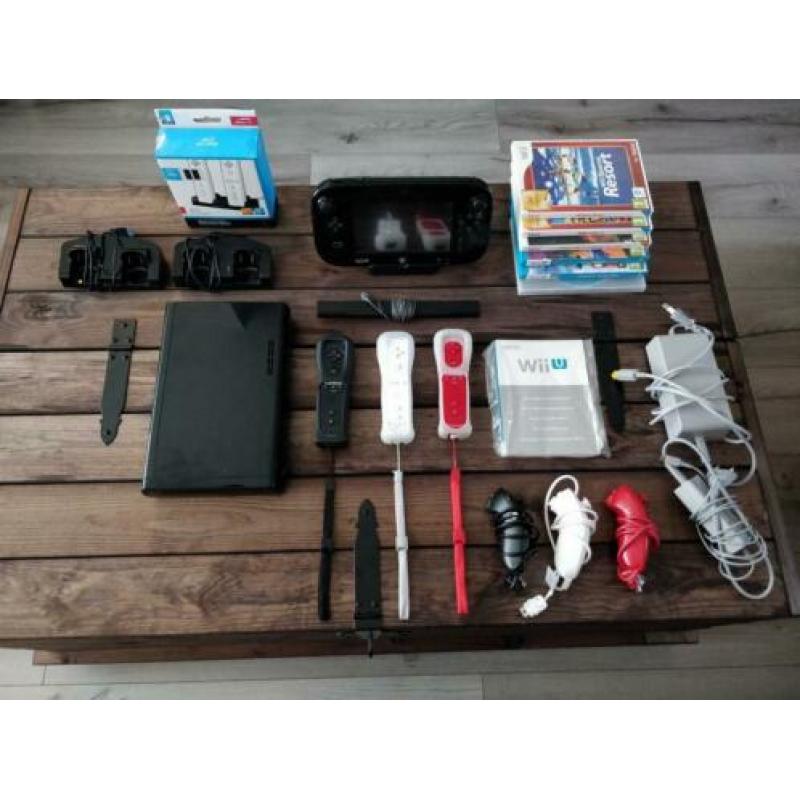 Wii U Console 32GB + 6 Spellen