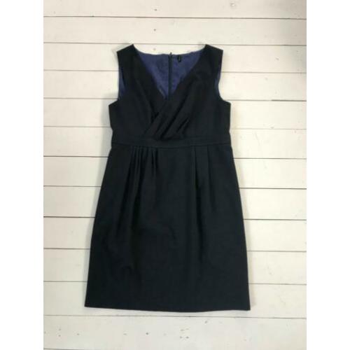 benetton blauwe jurk maat m