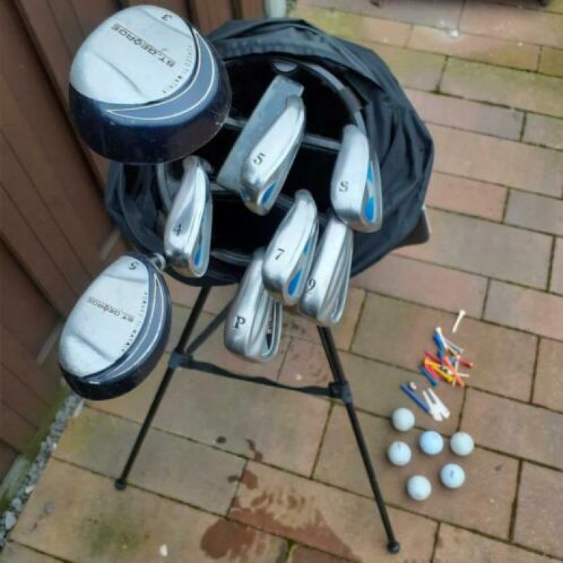 Complete golfset St. George incl extra's