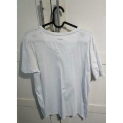 Wit T-shirt met opdruk merk CHIEF maat M