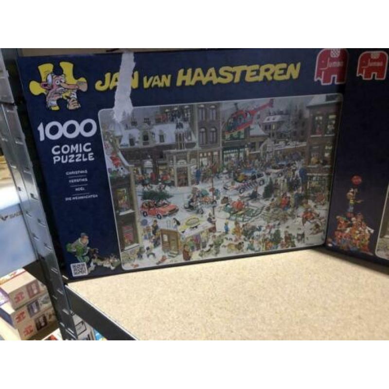 Jan van Haasteren puzzels 5 stuks 32,50 + gratis verzending