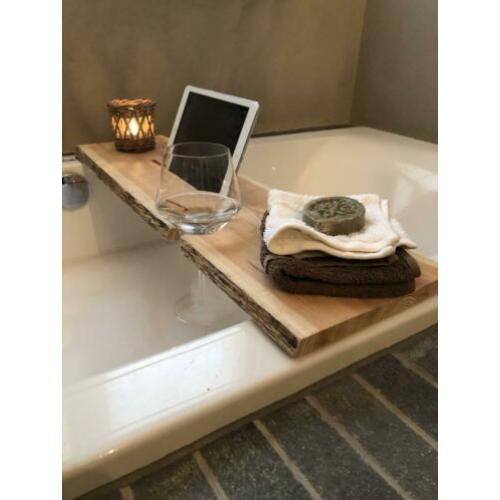 Badplank hout | ipad tablet samsung | op maat | cadeautip