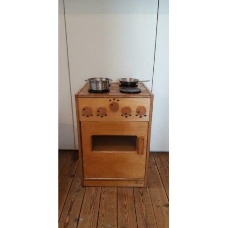 retro vintage kinder keukentje hout Rolf