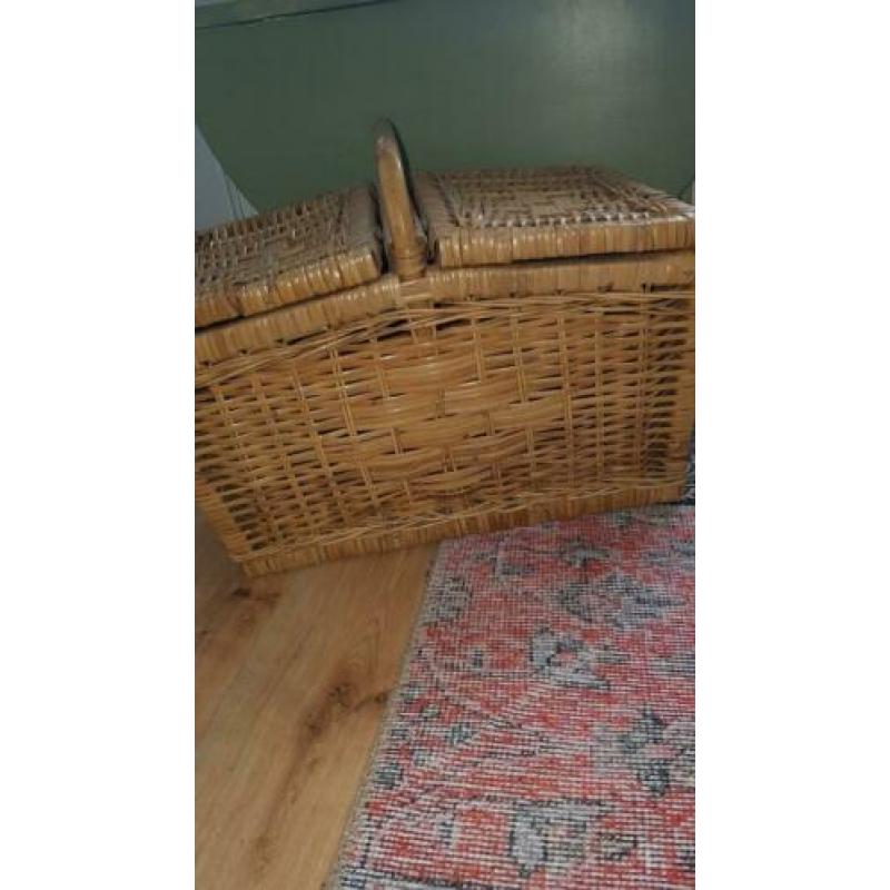 Rieten klepmanden(1 rotan)