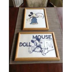 2 Originele Donaldson prints, helemaal nieuw !!