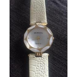 Morita horloge, 18k goud electro plated