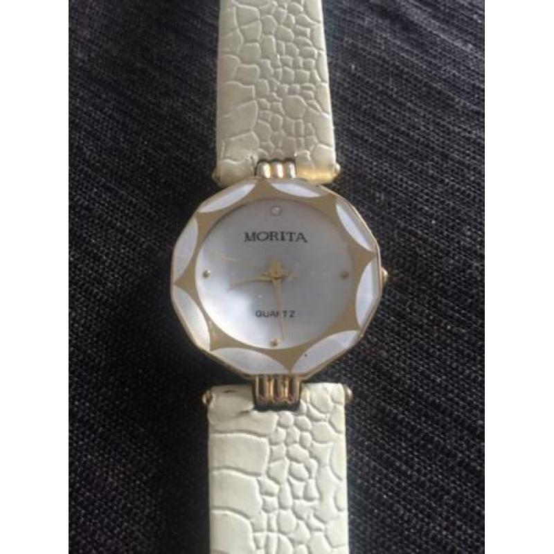 Morita horloge, 18k goud electro plated