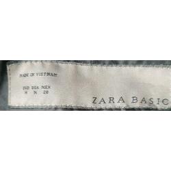 Jas wol mt M Zara Basic zwart