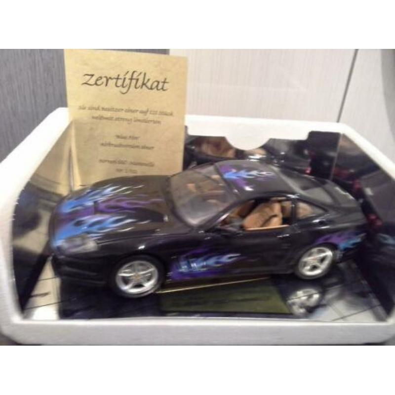 Bburago 1:18 Ferrari 550 Maranello Airbrush ovp (Rare)