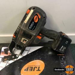 Tjep RE Bar 40 Vlechtmachine | 14.4Volt 3Ah | In koffer | Me