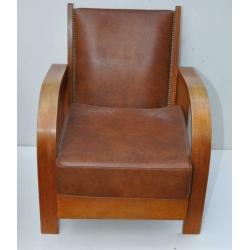 Jaren veertig art deco rookstoelen