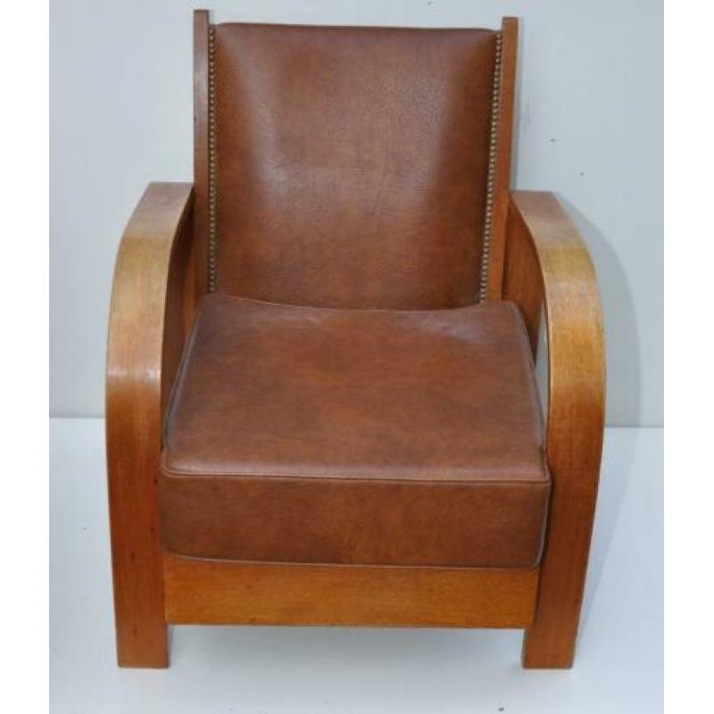Jaren veertig art deco rookstoelen