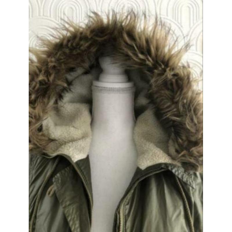 Maat 38 - h&m met capucchon - groen