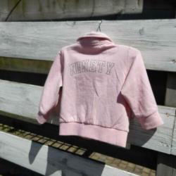 Nieuw roze vest / vestje met kaartje maat 68