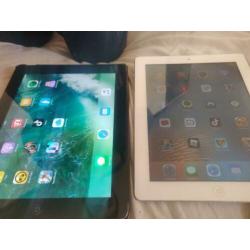 iPad 2 keer 1 keer iPad 2 64 gig en een iPad 4 . Allebij in