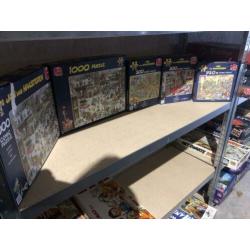 Jan van Haasteren puzzels 5 stuks 32,50 + gratis verzending