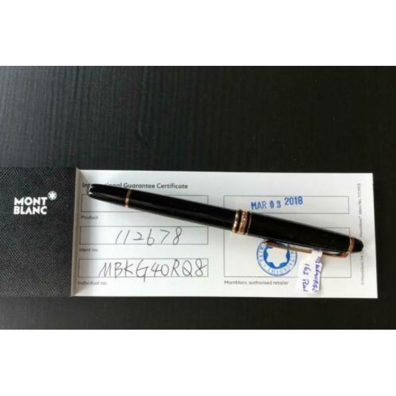 Montblanc Meisterstück Classique Rose goud Rollerball NIEUW