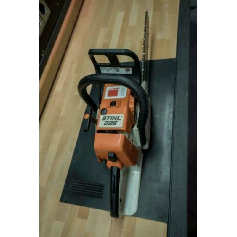 Motorzaag Stihl MS 026 1e eigenaar 2000