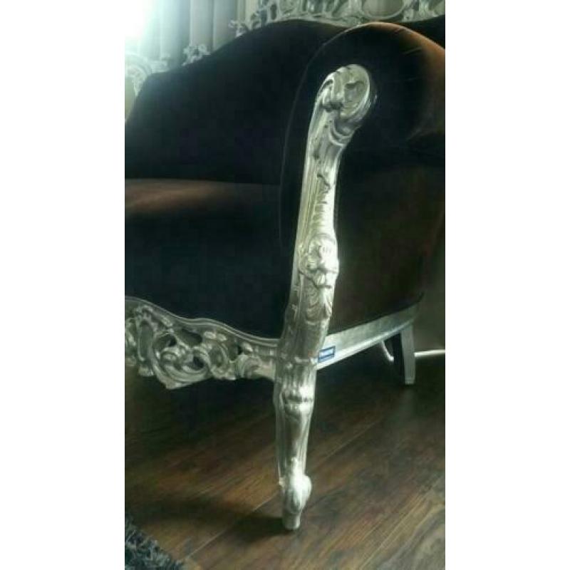 Hele mooie barok queen ann vintage bank