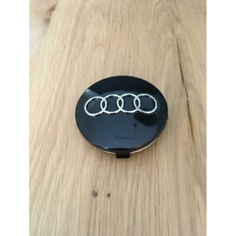 Audi zwart 60mm naafdoppen naafdop naafkappen naafkap