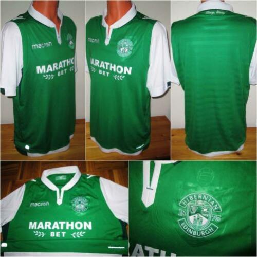 Original Macron Hibernian Edinburgh Shirt / 2017-18