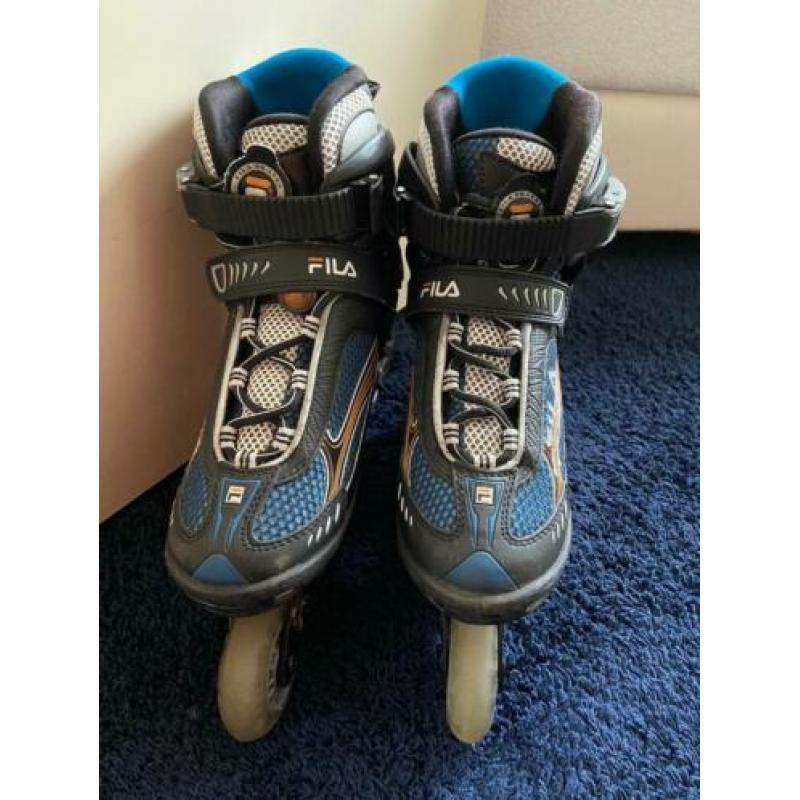 Fila verstelbare inline skates skeelers zwart maat 35 - 38