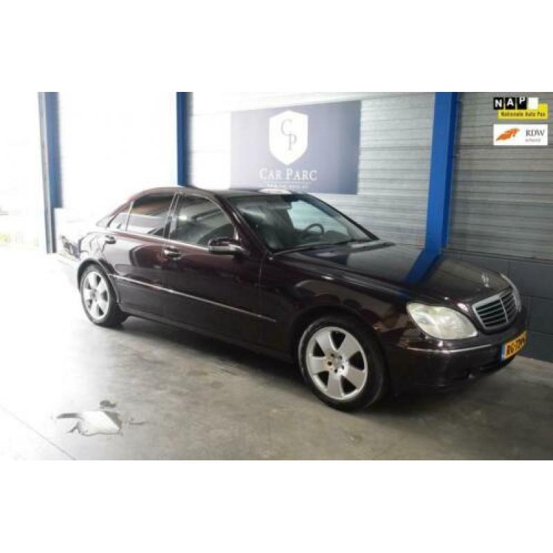 Mercedes-Benz S-klasse 320 XENON/LEER/NAVIGATIE/LUCHTVERING/