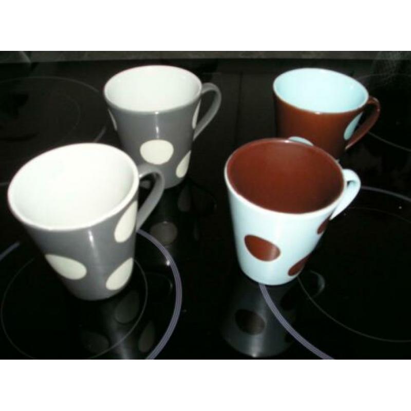 diverse koffiekopjes / mokken / senseo mokjes - 0,50 per stu