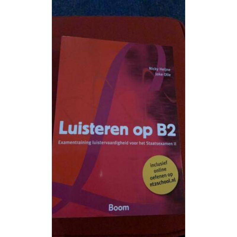 Schrijven, lezen, luisteren, spreken op b2