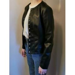 Zara faux leather jasje s
