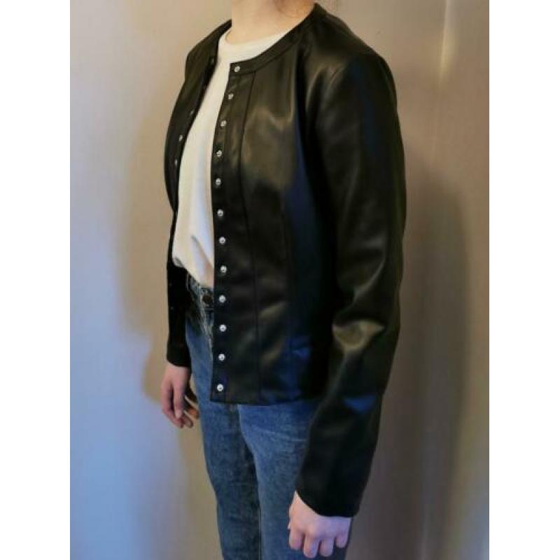 Zara faux leather jasje s