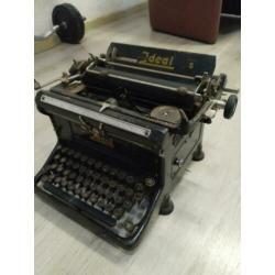 Seidel & Naumann antieke typemachine '' Ideal model S ''