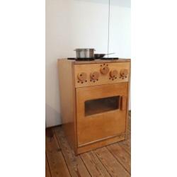 retro vintage kinder keukentje hout Rolf