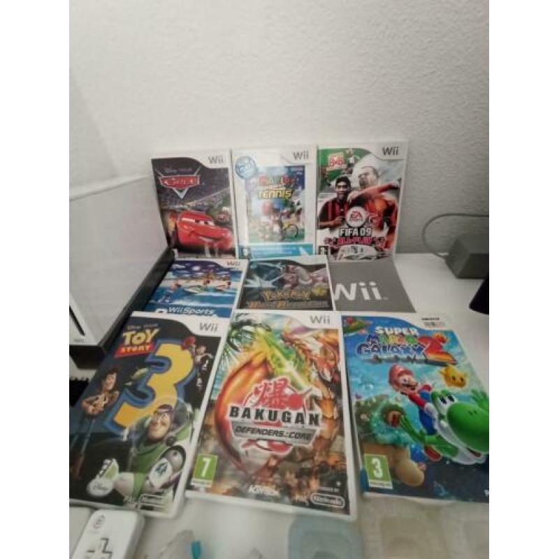 Nintendo Wii met 8 spellen
