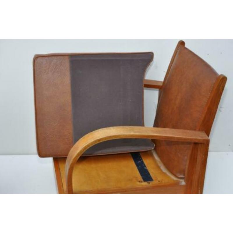 Jaren veertig art deco rookstoelen