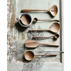 HK-living lepel hout organisch 22x3,5x1,5cm