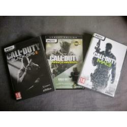 3 NIEUWE Call of Duty games (PC) goedkoop!