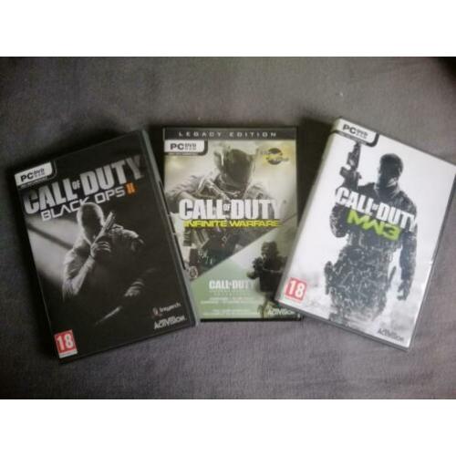 3 NIEUWE Call of Duty games (PC) goedkoop!