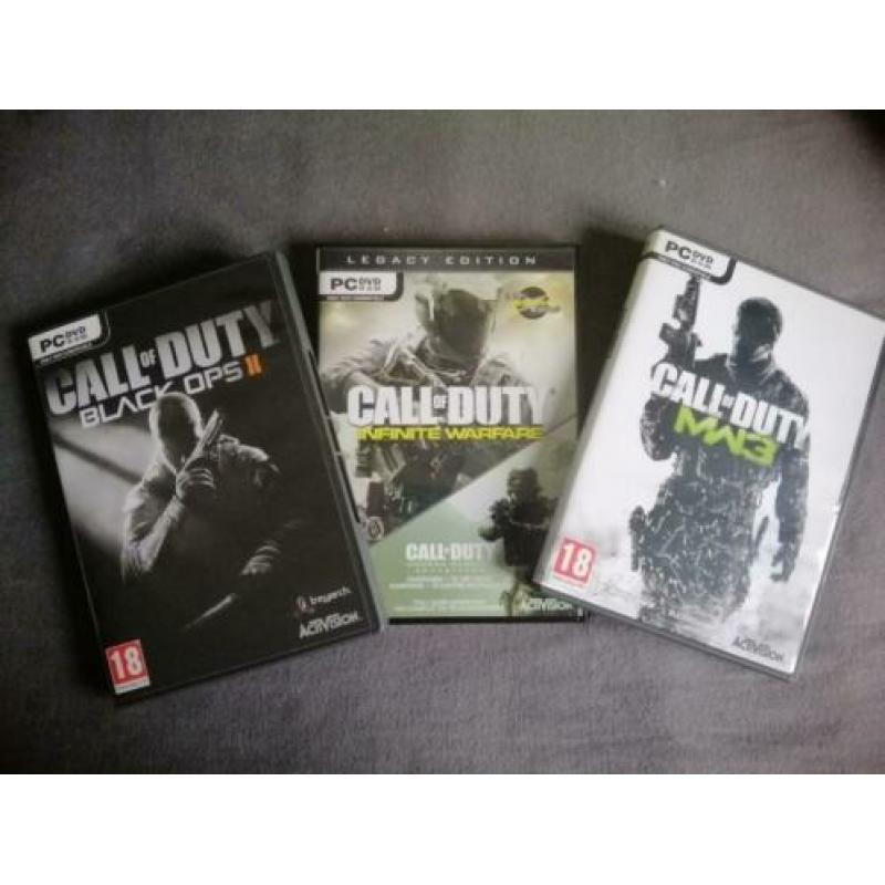 3 NIEUWE Call of Duty games (PC) goedkoop!