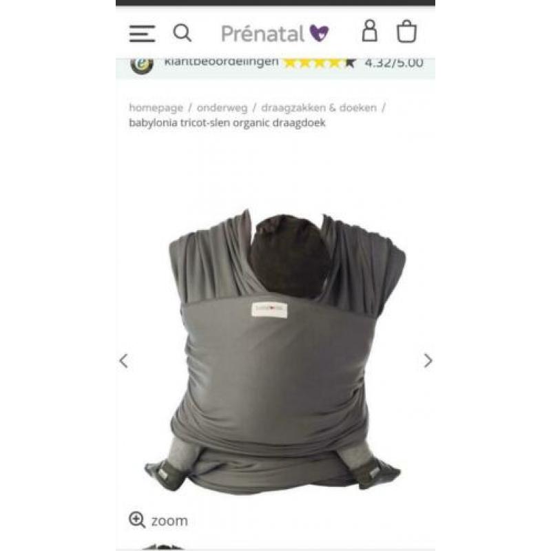 Babylonia draagdoek 2 x gebruikt.