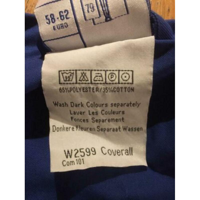 Nieuwe overalls , uit Belgisch leger , alle maten , blauw