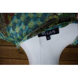 Tuniek/ Jurk groen My Lily's mt XXL