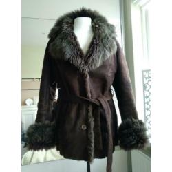 Prachtige arma lammycoat maat 38 echte lammy bont!