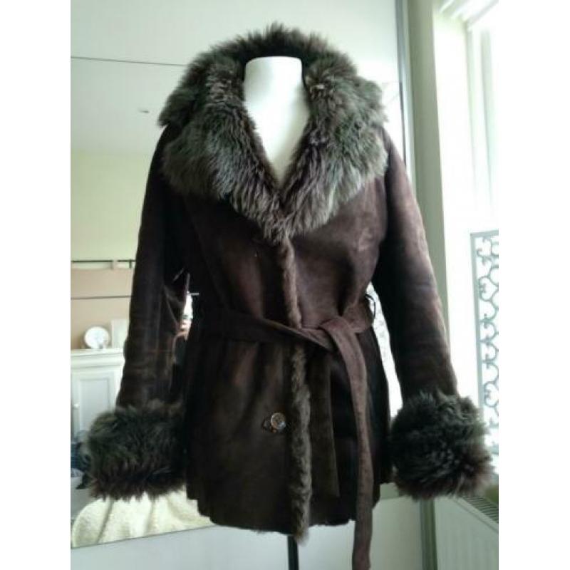 Prachtige arma lammycoat maat 38 echte lammy bont!