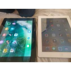 iPad 2 keer 1 keer iPad 2 64 gig en een iPad 4 . Allebij in