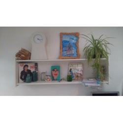 wandplank boekenplank wandrek vintage