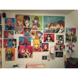Diverse Anime Schilderijen ook Commissies