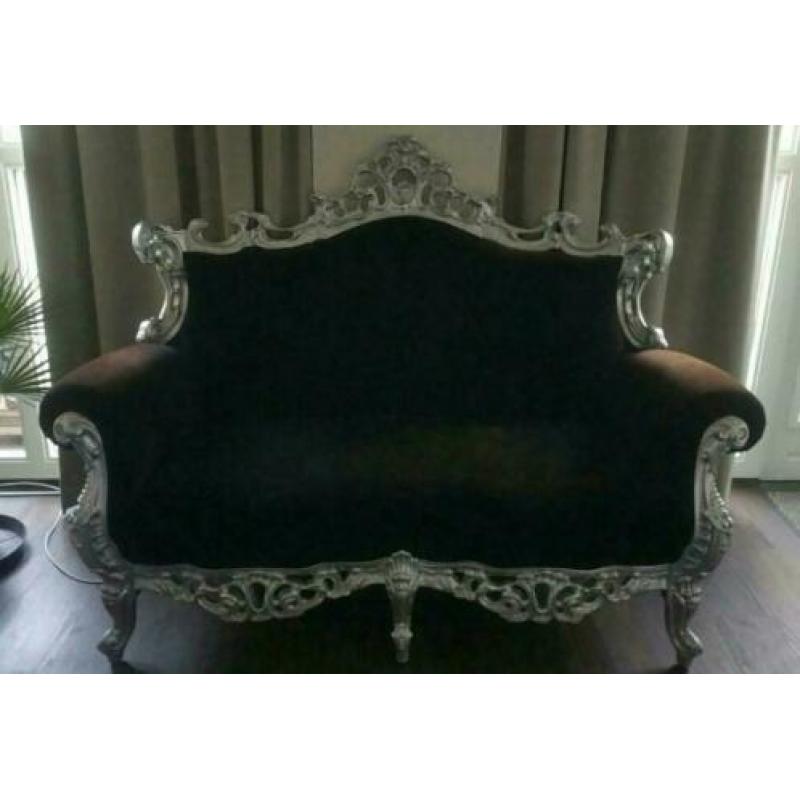 Hele mooie barok queen ann vintage bank