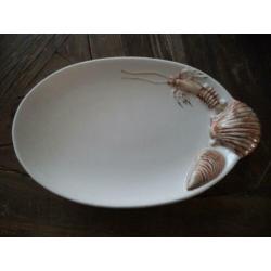9 delige vis servies / visservies