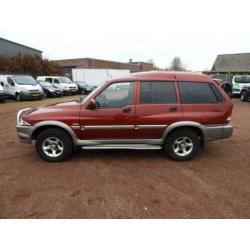 SsangYong Musso 2.9 TDL hoog Grijs kenteken 4x4 Airco